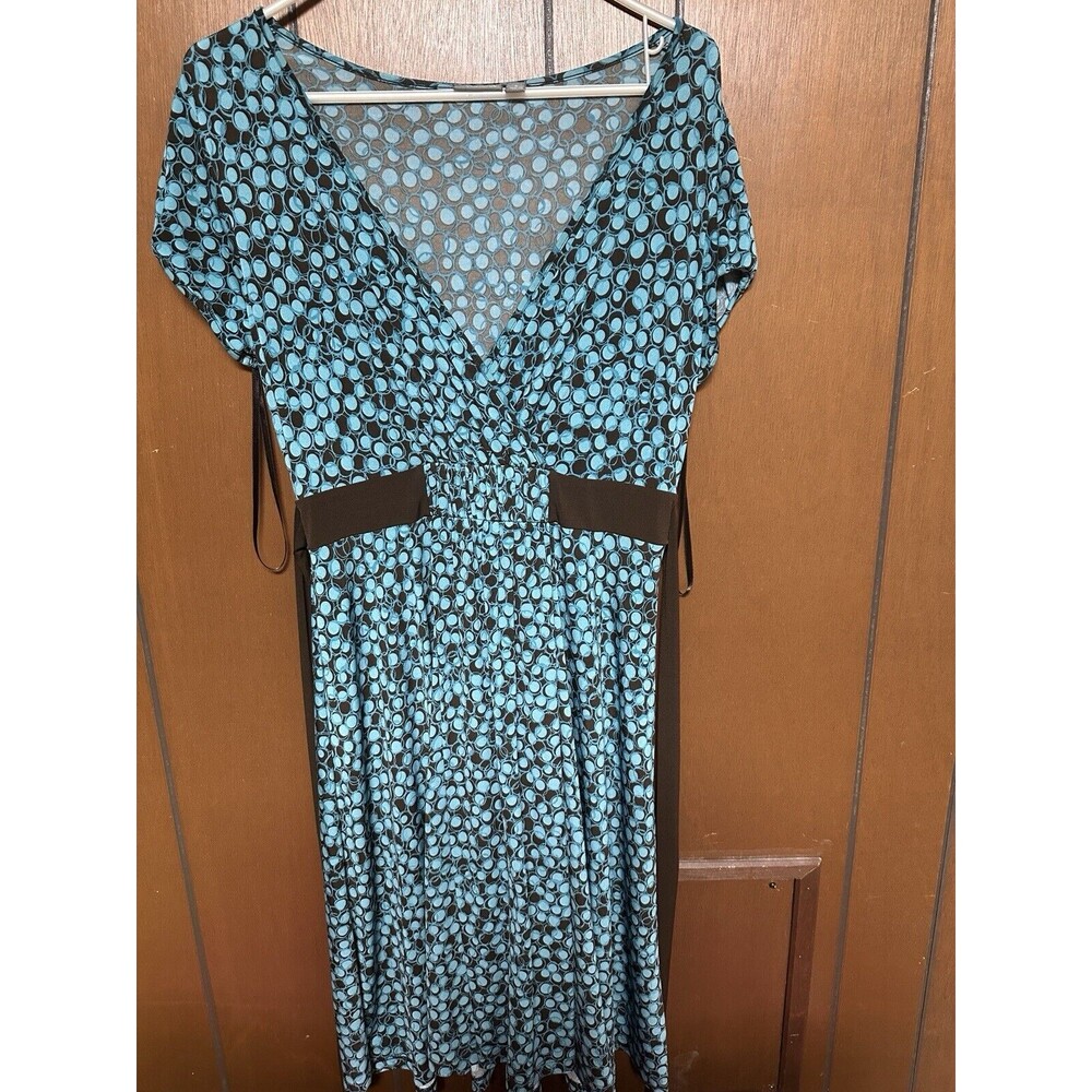 Apt 9 Women’s Summer A Line Dress Size S Tie Belt In The Back.